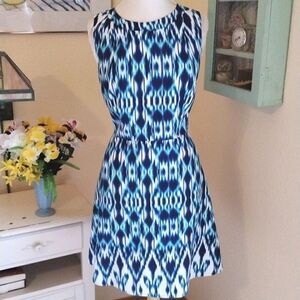 AB Studio Ikat Inspired Dress